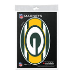 Green Bay Packers STRIPES Outdoor Magnets 5" x 7"