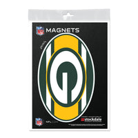 Green Bay Packers STRIPES Outdoor Magnets 5" x 7"