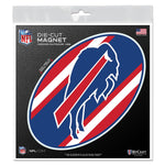 Buffalo Bills STRIPES Outdoor Magnets 6" x 6"