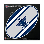 Dallas Cowboys STRIPES Outdoor Magnets 6" x 6"