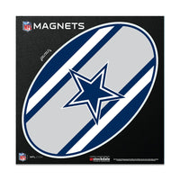 Dallas Cowboys STRIPES Outdoor Magnets 6" x 6"