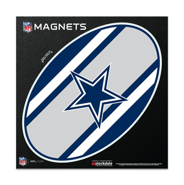 Dallas Cowboys STRIPES Outdoor Magnets 6" x 6"