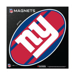 New York Giants STRIPES Outdoor Magnets 6" x 6"