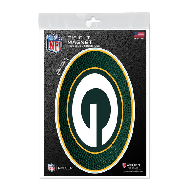 Green Bay Packers TEAMBALL Outdoor Magnets 5" x 7"