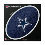 Dallas Cowboys TEAMBALL Outdoor Magnets 6" x 6"