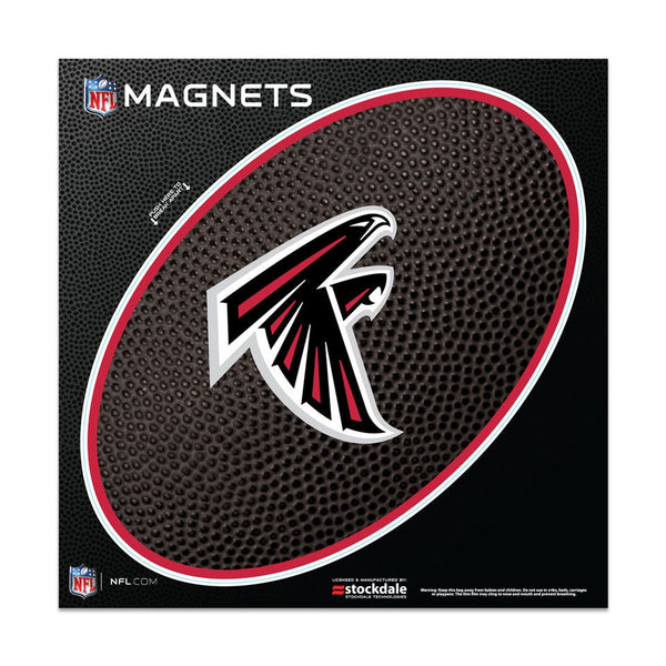 Atlanta Falcons TEAMBALL Outdoor Magnets 6" x 6"