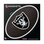 Las Vegas Raiders TEAMBALL Outdoor Magnets 6" x 6"
