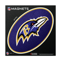 Baltimore Ravens TEAMBALL Outdoor Magnets 6" x 6"