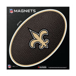 New Orleans Saints TEAMBALL Outdoor Magnets 6" x 6"