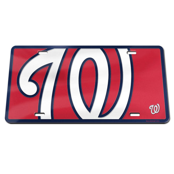 Washington Nationals MEGA Specialty Acrylic License Plate
