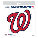 Washington Nationals Outdoor Magnets 6" x 6"