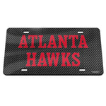 Atlanta Hawks Specialty Acrylic License Plate