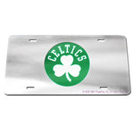 Boston Celtics SILVER Specialty Acrylic License Plate
