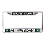Boston Celtics CARBON Lic Plt Frame S/L Printed