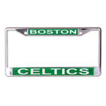 Boston Celtics GLITTER Lic Plt Frame S/L Printed