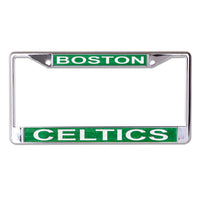 Boston Celtics GLITTER Lic Plt Frame S/L Printed