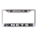 Brooklyn Nets MEGA Lic Plt Frame S/L Printed