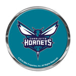 Charlotte Hornets Chrome Metal Domed Emblem