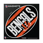 Cincinnati Bengals VINTAGE Outdoor Magnets 6" x 6"