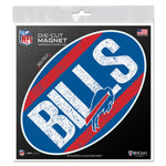 Buffalo Bills VINTAGE Outdoor Magnets 6" x 6"