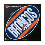 Denver Broncos VINTAGE Outdoor Magnets 6" x 6"
