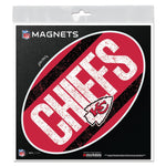 Kansas City Chiefs VINTAGE Outdoor Magnets 6" x 6"