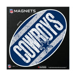 Dallas Cowboys VINTAGE Outdoor Magnets 6" x 6"