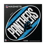 Carolina Panthers VINTAGE Outdoor Magnets 6" x 6"