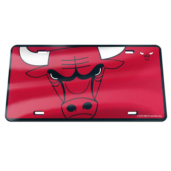 Chicago Bulls MEGA Specialty Acrylic License Plate