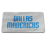 Dallas Mavericks GLITTER Specialty Acrylic License Plate