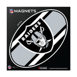 Las Vegas Raiders STRIPES Outdoor Magnets 6" x 6"