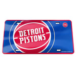 Detroit Pistons MEGA Specialty Acrylic License Plate