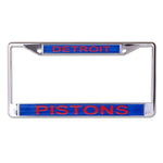Detroit Pistons GLITTER Lic Plt Frame S/L Printed