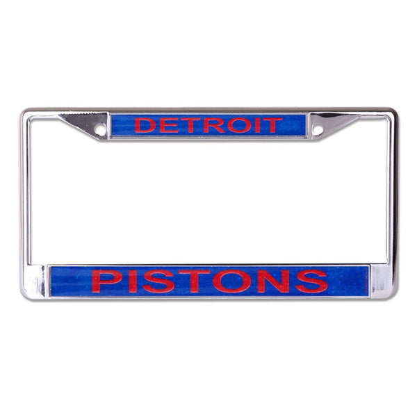 Detroit Pistons GLITTER Lic Plt Frame S/L Printed