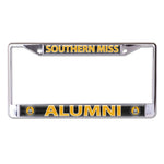 Wholesale-Southern Miss Golden Eagles Lic Plt Frame S/L Printed