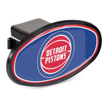 Detroit Pistons Oval 2" Hitch Receiver
