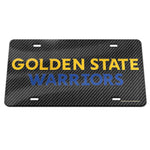 Golden State Warriors Specialty Acrylic License Plate