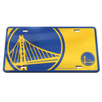 Golden State Warriors Specialty Acrylic License Plate