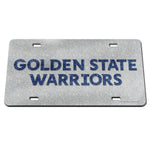 Golden State Warriors Specialty Acrylic License Plate