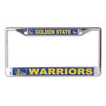 Golden State Warriors MEGA Lic Plt Frame S/L Printed