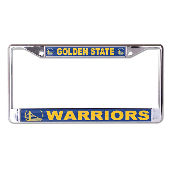 Golden State Warriors MEGA Lic Plt Frame S/L Printed