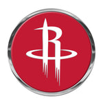 Houston Rockets Chrome Metal Domed Emblem