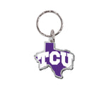 TCU Horned Frogs Keychain Freeform