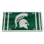 Wholesale-Michigan State Spartans JERSEY Specialty Acrylic License Plate