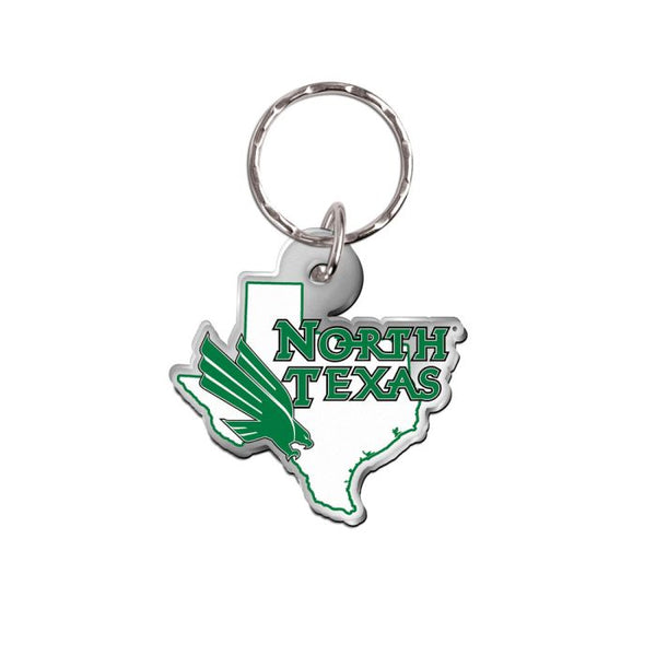 Wholesale-North Texas Mean Green Keychain Freeform