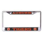 Wholesale-Auburn Tigers CARBON Lic Plt Frame S/L Printed