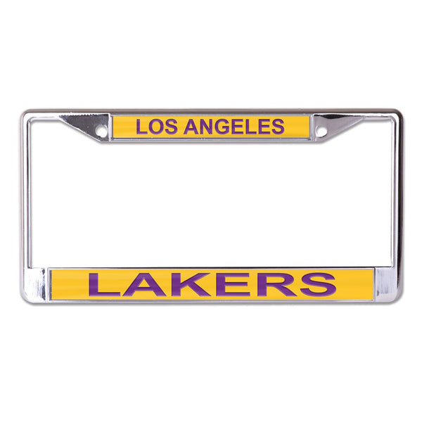 Los Angeles Lakers Lic Plt Frame S/L Printed