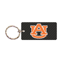 Wholesale-Auburn Tigers CARBON Keychain Rectangle