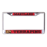 Wholesale-Maryland Terrapins MEGA Lic Plt Frame S/L Printed