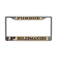 Wholesale-Purdue Boilermakers MEGA Lic Plt Frame S/L Printed